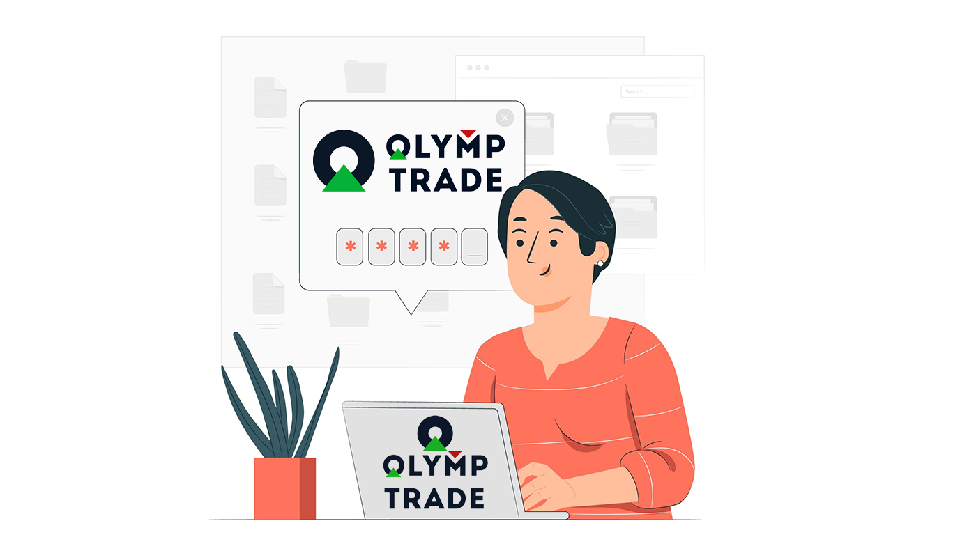 Como se inscrever e fazer login na conta na Olymp Trade
