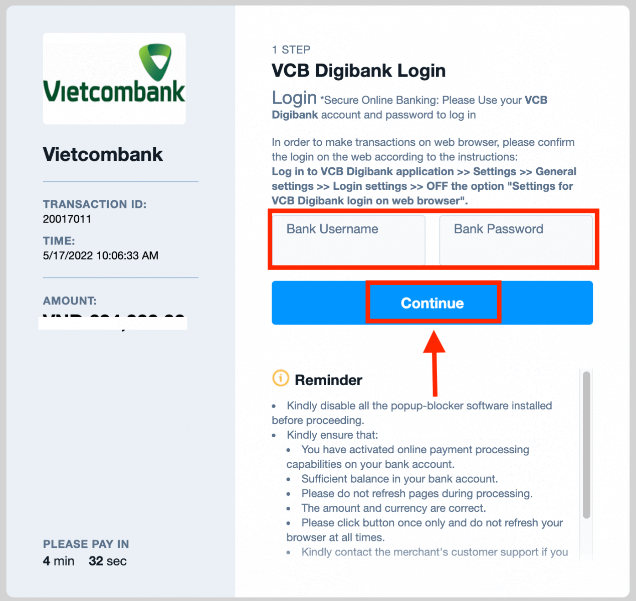 Como depositar dinheiro na Olymptrade via transferência bancária