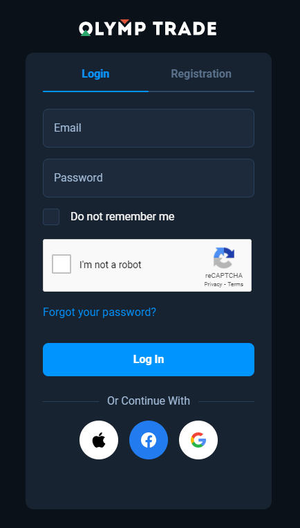 Hvordan laste ned og installere Olymptrade-applikasjonen for bærbar PC/PC (Windows, macOS)
