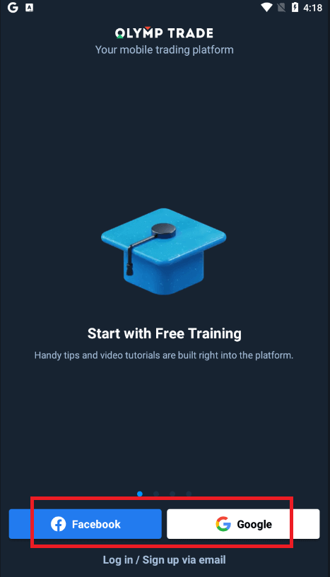 نحوه باز کردن حساب و برداشت پول در Olymptrade نحوه باز کردن حساب و برداشت پول در Olymptrade