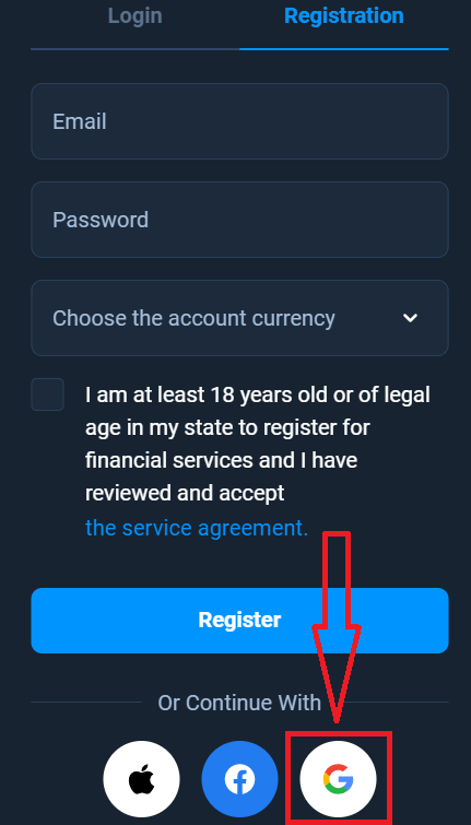 Cómo registrarse y operar en Forex en Olymptrade