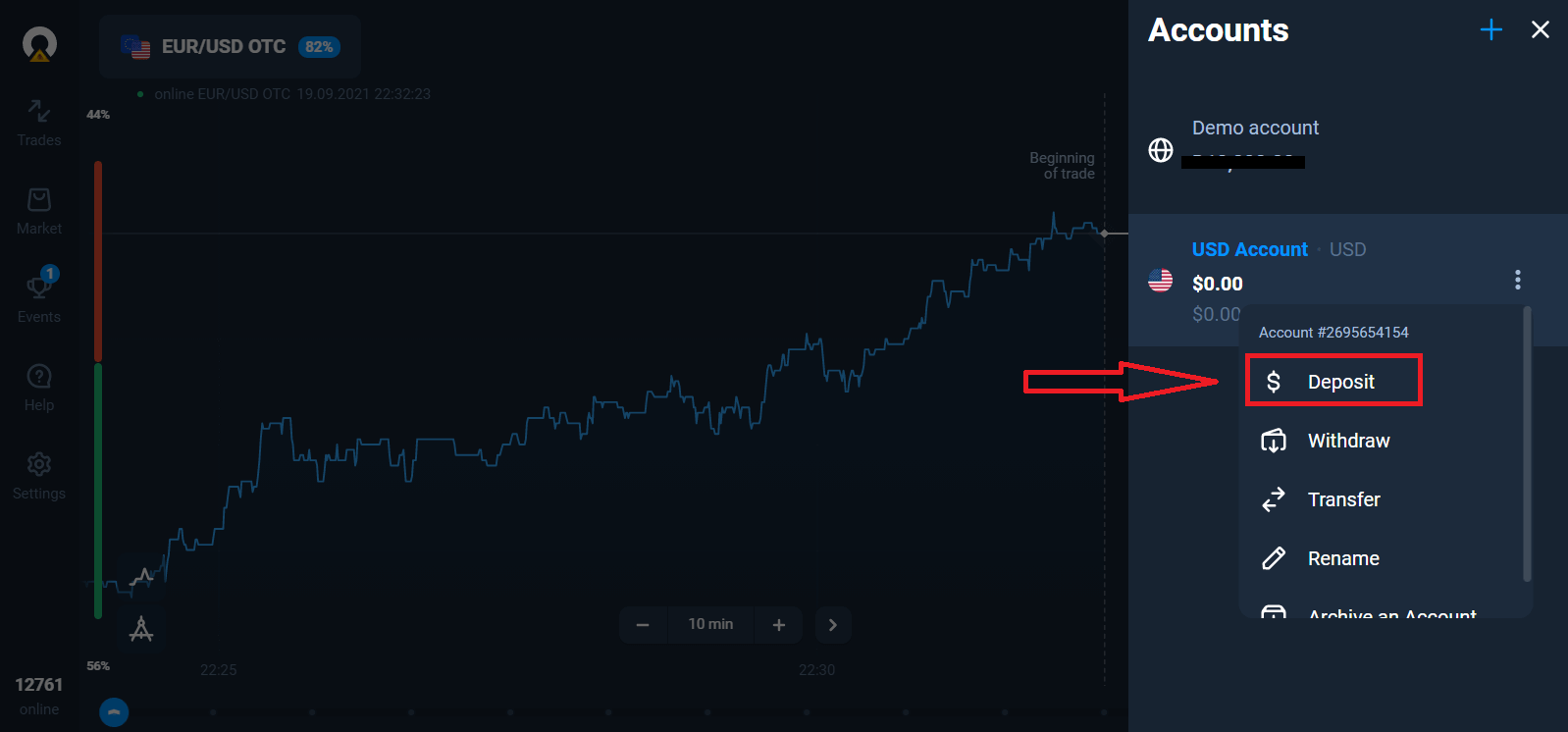Slik registrerer du deg og logger på konto i Olymptrade