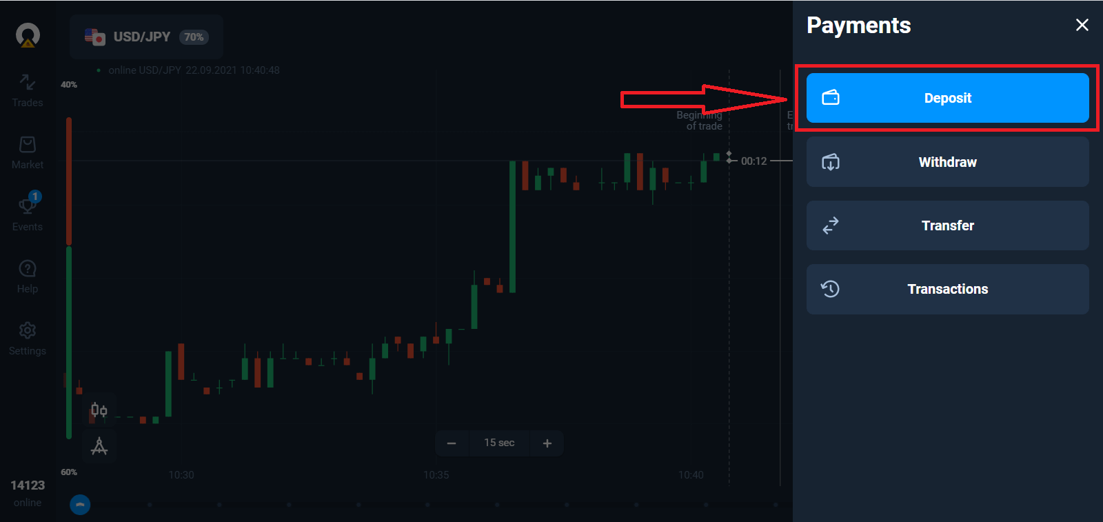 Olymptrade-da qanday qilib pul olish va depozit qo'yish mumkin Olymptrade-da qanday qilib pul olish va depozit qo'yish mumkin
