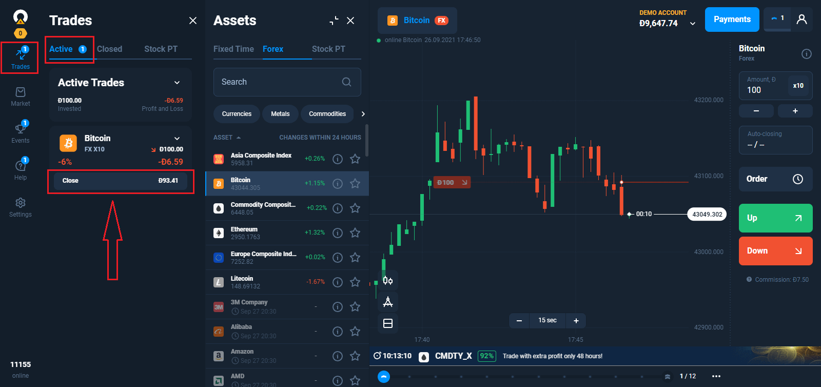 Olymptrade konta reģistrācijas un Forex tirdzniecības process