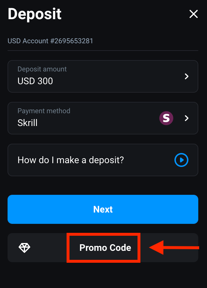 Metody wpłat Olymptrade: AstroPay, Perfect Money, Neteller, Skrill