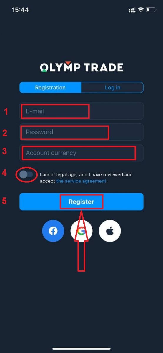 How to Create an Account and Register with Olymp Trade